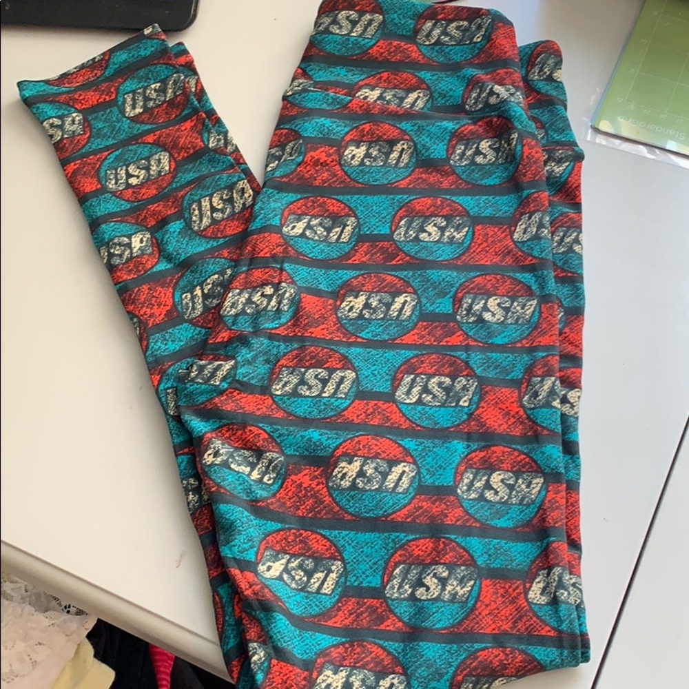 USA leggings. NWOT